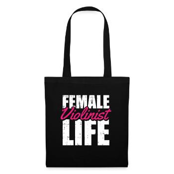 Violin Violin - Tote Bag - black - Front