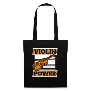 Violin Violin Energy - Tote Bag - black - Front