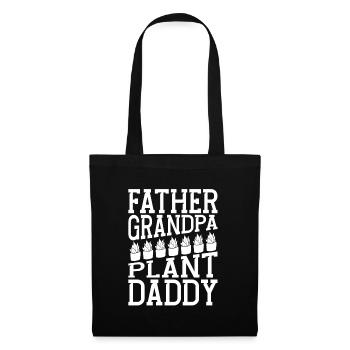 Hobby Gardener Jardin Grand-père Jardinage Grand-père - Sac en tissu - noir - Devant
