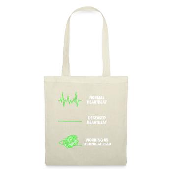 Responsable technique Drôle Responsable technique - Sac en tissu - nature - Devant