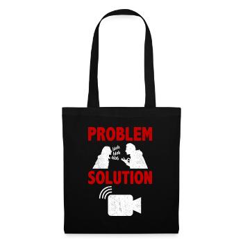 Livestreaming Streamer Live Video Problem Solution - Tote Bag - black - Front
