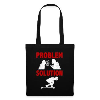 Longue planche à voile Long Board Surf Solution au problème - Sac en tissu - noir - Devant