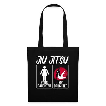 Brazilian Jiu Jitsu MMA Bjj Hugger - Stoffbeutel - Schwarz - Vorne