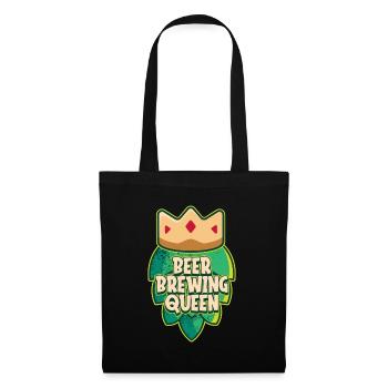 Craft Beer Beer Craft Beer Queen - Tote Bag - black - Front