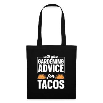 Hobby Gardener Garden Funny - Tote Bag - black - Front