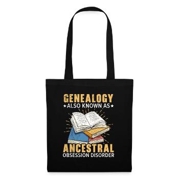 Genealogy known as ancestral possession disorder - Tote Bag - black - Front