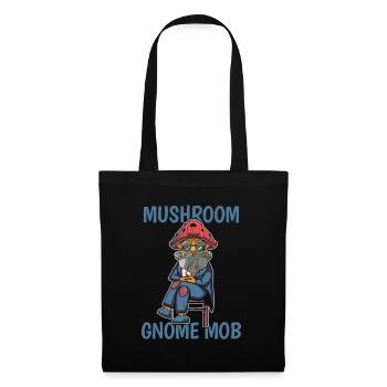 Cueilleurs de champignons Champignons Grand nain de champignons - Sac en tissu - noir - Devant
