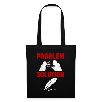 Poetry Writing Literature Writter Problem Solution - Stoffbeutel - Schwarz - Vorne