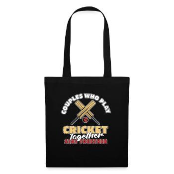 Cricket Couple - Tote Bag - black - Front
