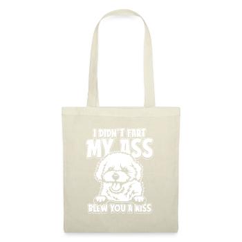 Bichon Frize - Sac en tissu - nature - Devant
