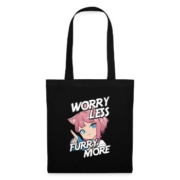 Furry Fandom Fursuits More - Tote Bag - black - Front