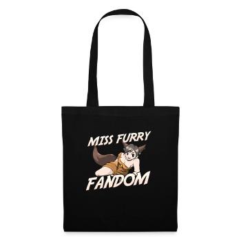 Furry Fandom Fursuits manquant - Sac en tissu - noir - Devant