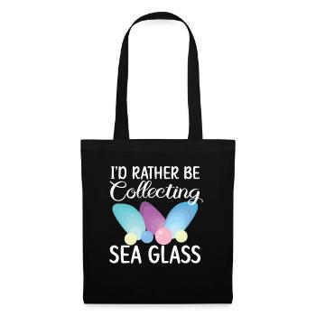 Pardon. Je ne peux pas. J’ai des projets sur la plage - Sac en tissu - noir - Devant