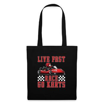 Go Kart Karting Karting Driver Cool - Tote Bag - black - Front