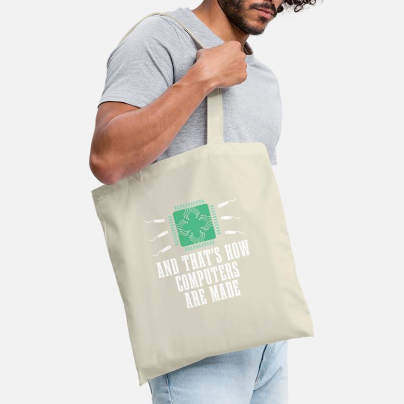 Developer, Coder, Programmer, Microchip Tote Bag