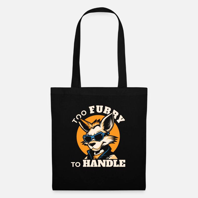 Furry Fandom Fursuits - Stoffbeutel - Schwarz