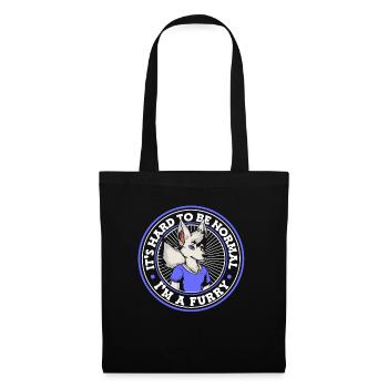 Furry Fandom Fursuits Fox - Tote Bag - black - Front