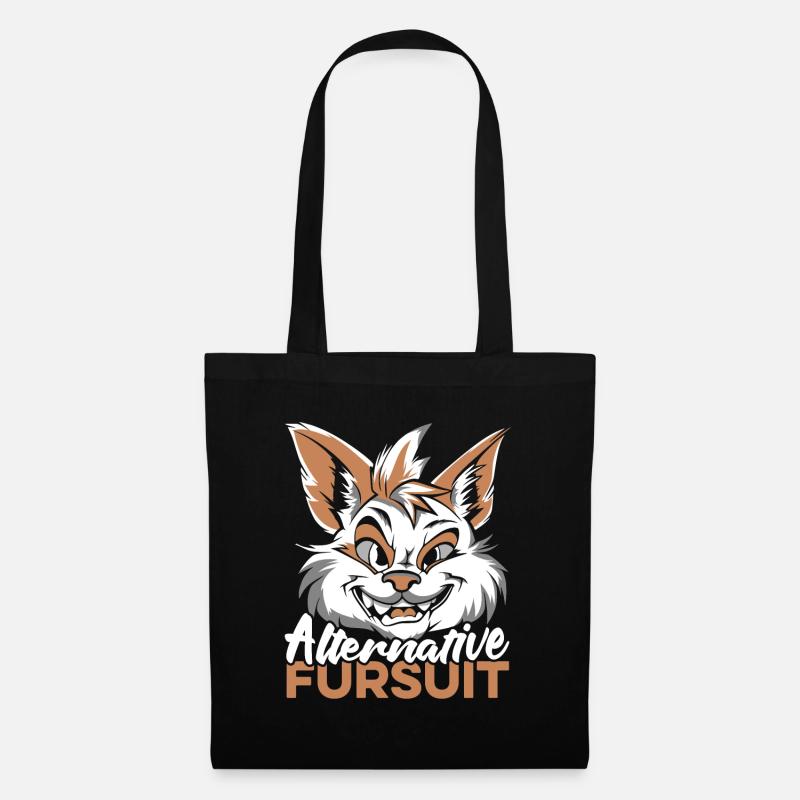 Furry Fandom Fursuits - Stoffbeutel - Schwarz