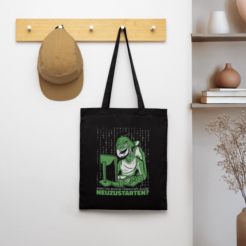 Entwickler Coder Programmierer Computer Stoffbeutel