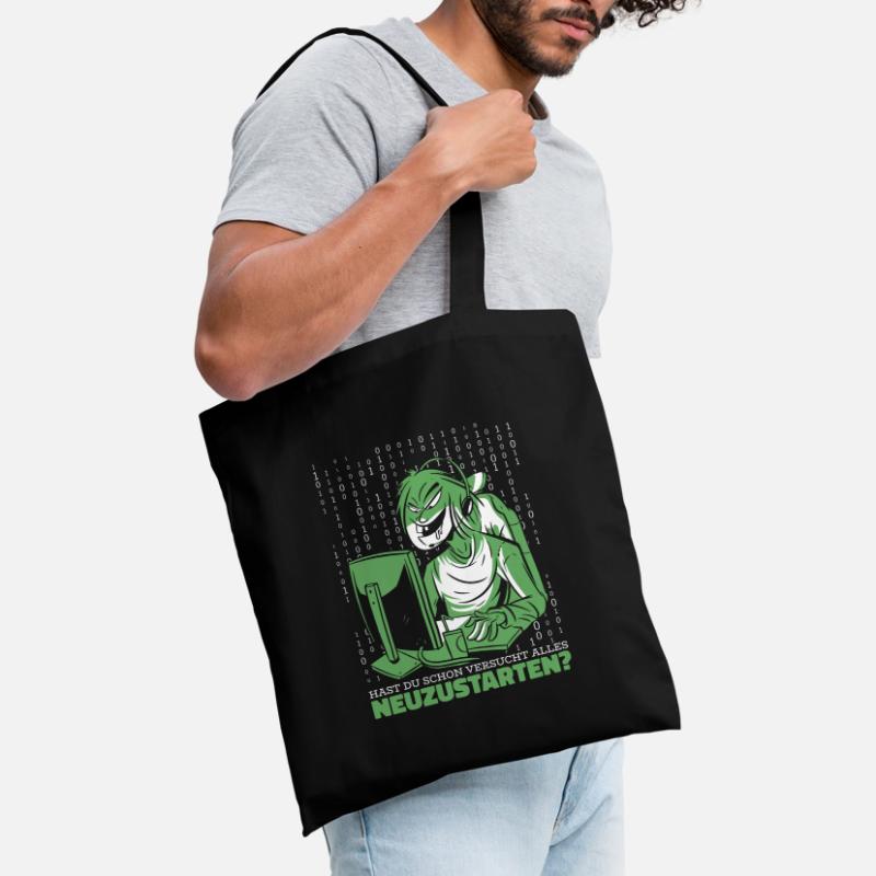 Entwickler Coder Programmierer Computer Stoffbeutel