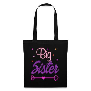 Big Sister Big sister Big Sister Gift - Tote Bag - black - Front