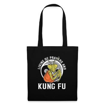Kung Fu Great Praying Mantis Kung Fu - Tote Bag - black - Front