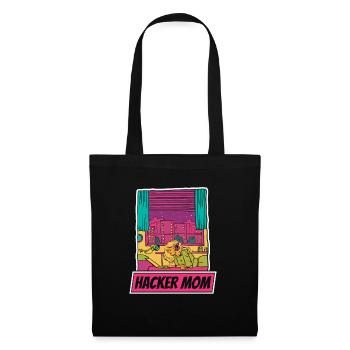 Développeur Coder Programmeur Mère - Sac en tissu - noir - Devant