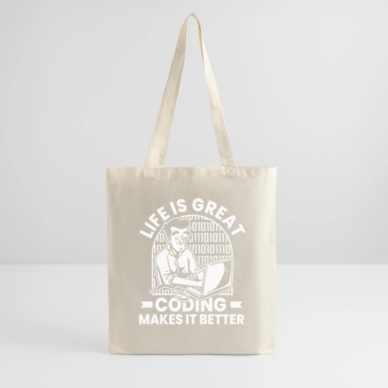 Developer Coder Programmer Humor Tote Bag
