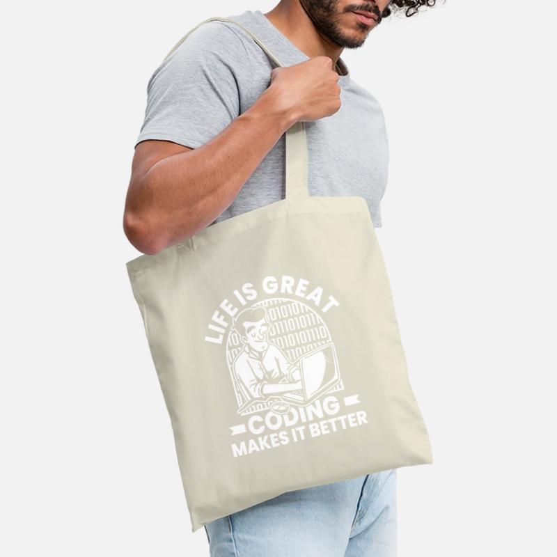 Developer Coder Programmer Humor Tote Bag