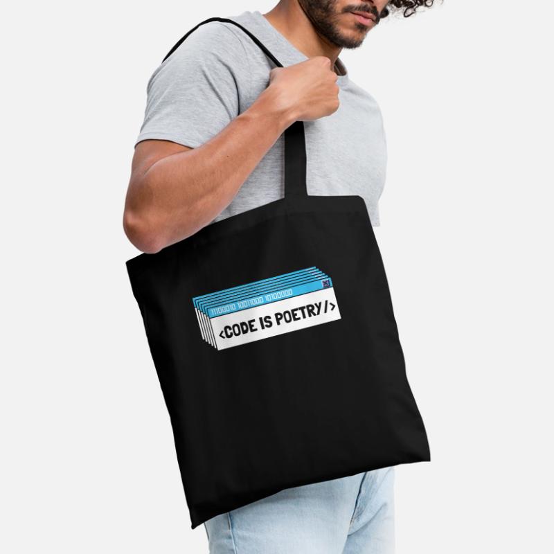 Developer Coder Programmer Poetry Tote Bag
