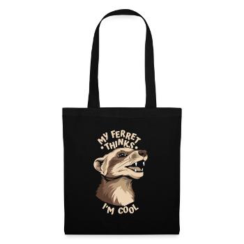 Ferret Iltis Cool - Sac en tissu - noir - Devant