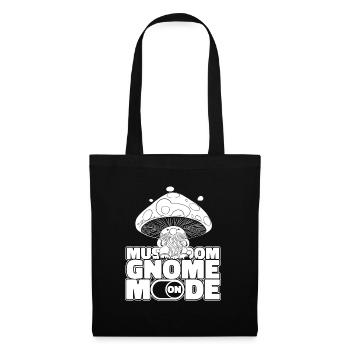 Mushroom pickers Mushrooms Mushroom dwarf - Tote Bag - black - Front
