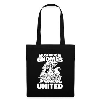 Mushroom pickers Mushrooms Mushroom dwarf - Tote Bag - black - Front