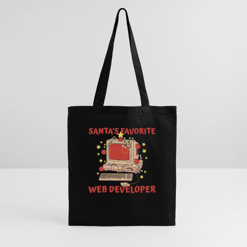 Web Developer Web Developer Santa Claus Tote Bag