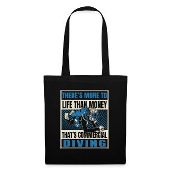 Diving Diver Commercial Diving - Tote Bag - black - Front