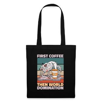 Wolf Coffee - Tote Bag - black - Front