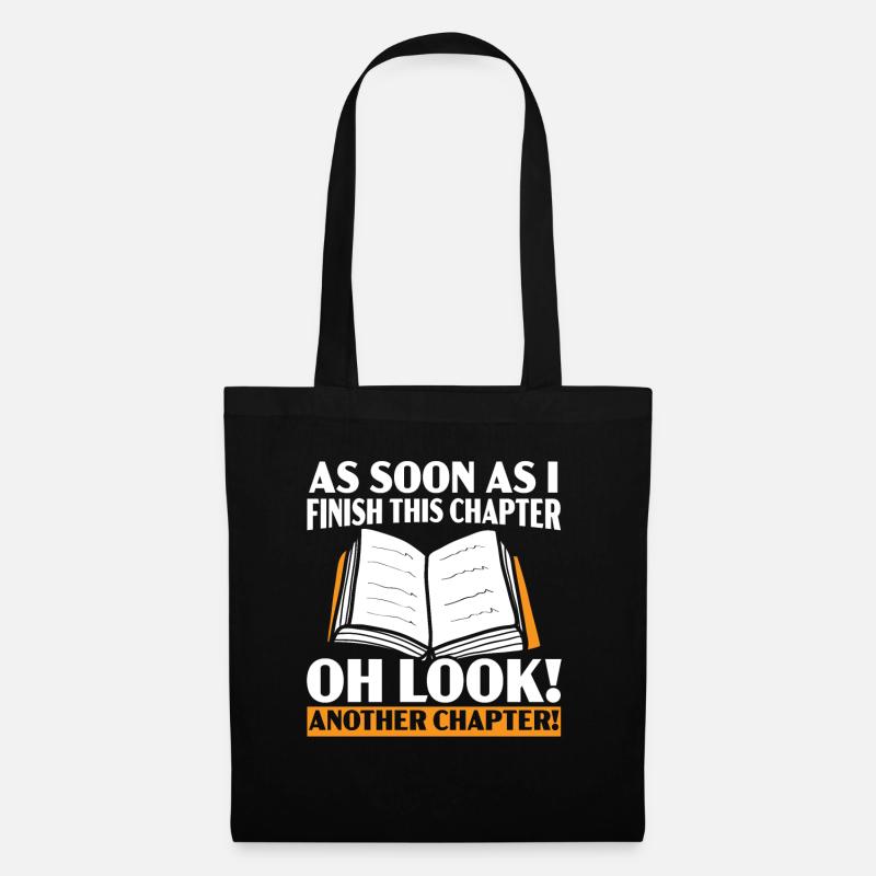 Wild on Reading Books Reading Book Reading - Tote Bag - black