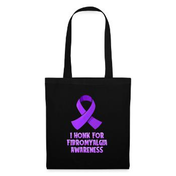 Fibromyalgie Rheuma Cool - Stoffbeutel - Schwarz - Vorne