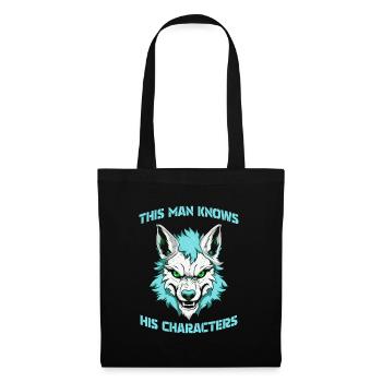 Furry Fandom Fursuits Cool - Tote Bag - black - Front