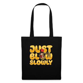 Fanfare Procession Tuba Funny - Tote Bag - black - Front