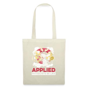 Physique Phyker Drôle de physique appliquée - Sac en tissu - nature - Devant