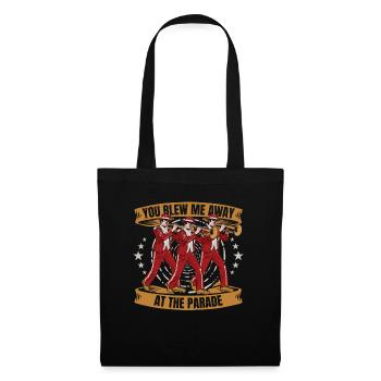 marching band, trombone, parade - Tote Bag - black - Front
