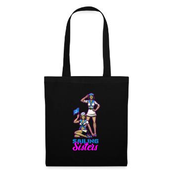 Sailing Sailor Sailboat Cool - Tote Bag - black - Front