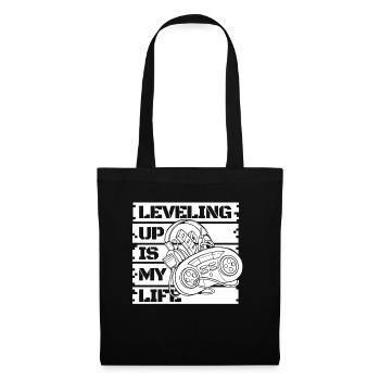 Jeux de joueurs - Sac en tissu - noir - Devant