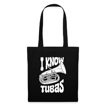 Fanfare Procession Tuba - Tote Bag - black - Front