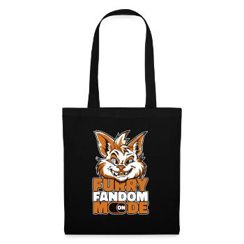 Furry Fandom Fursuits - Tote Bag - black - Front