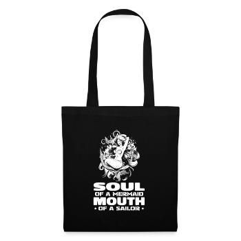 Voilier Sailor Voilier - Sac en tissu - noir - Devant