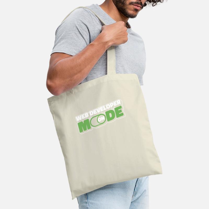 Web Developer Web Developer Mode On Tote Bag