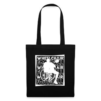 Fauteuil roulant de football américain - Sac en tissu - noir - Devant