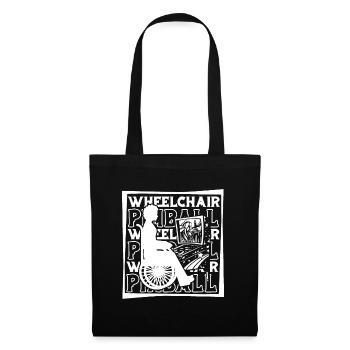 Pinball Fauteuil roulant - Sac en tissu - noir - Devant